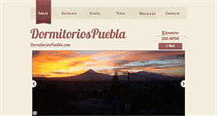 Desktop Screenshot of dormitoriospuebla.com